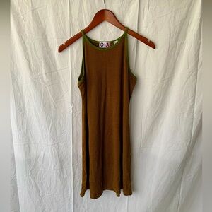 Q&A Striped Casual Dress